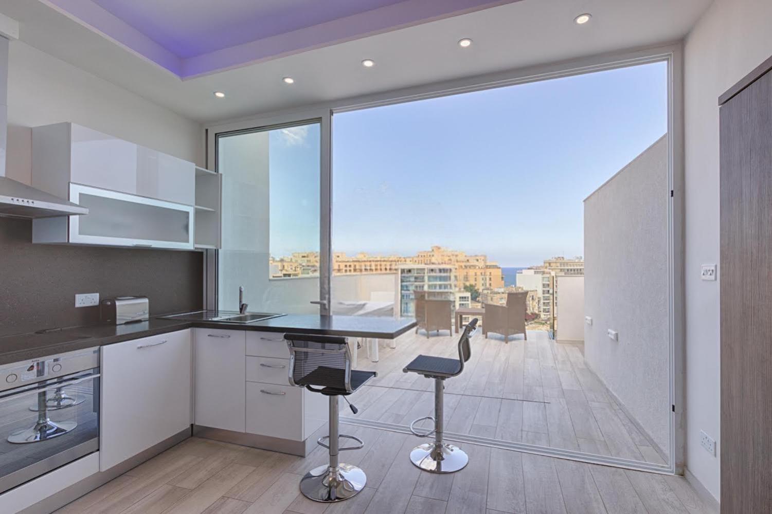 Апартаменты The Penthouse Сент Джулианс Экстерьер фото